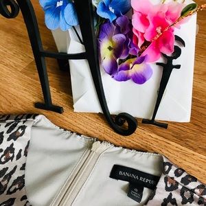 Banana Republic leopard 🐆 dress